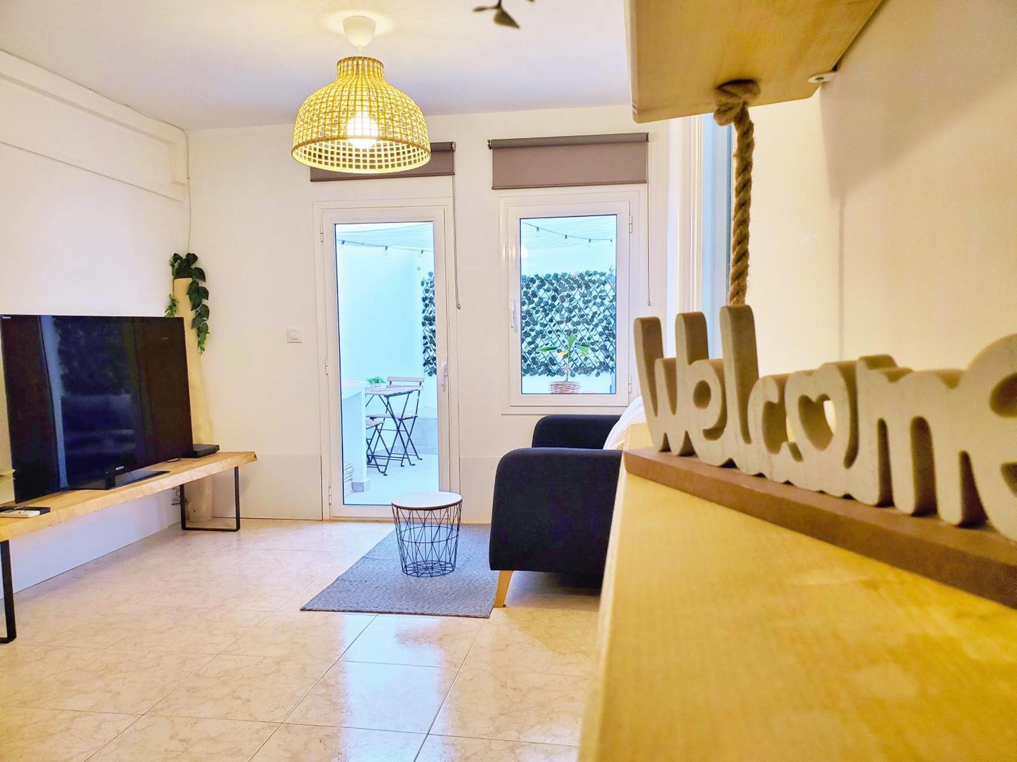 Apartamento Centrico Con Patio Privado Tarragona Exteriör bild