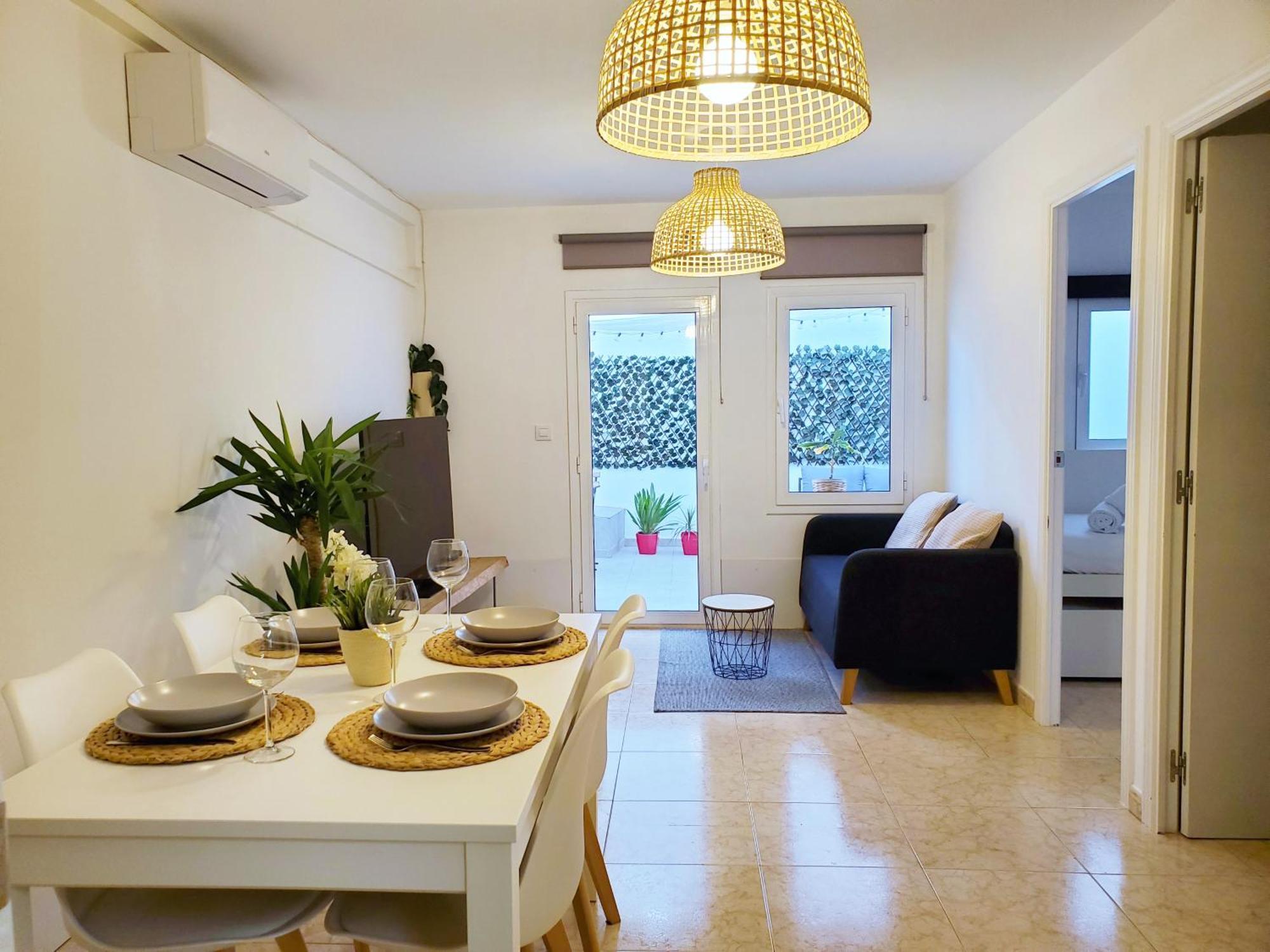 Apartamento Centrico Con Patio Privado Tarragona Exteriör bild